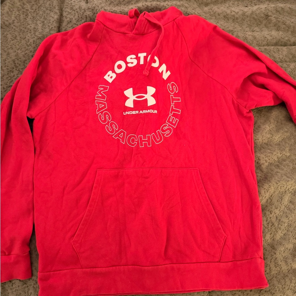 Under Armour Scarlet Boston Hoodie